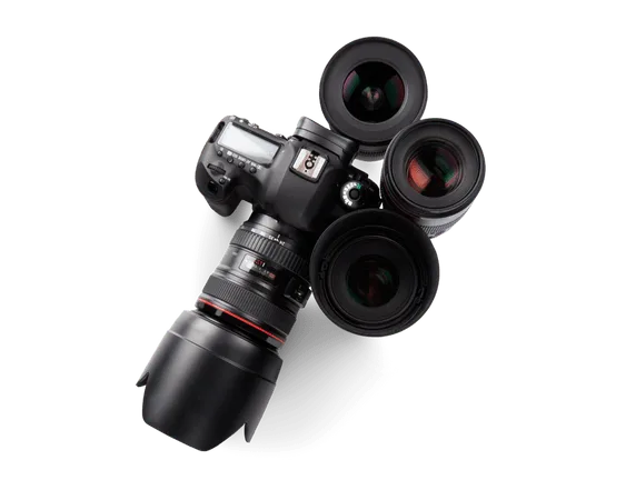 DSLR Camera and Lenses