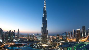Burj Khalifa Skyscraper in Dubai